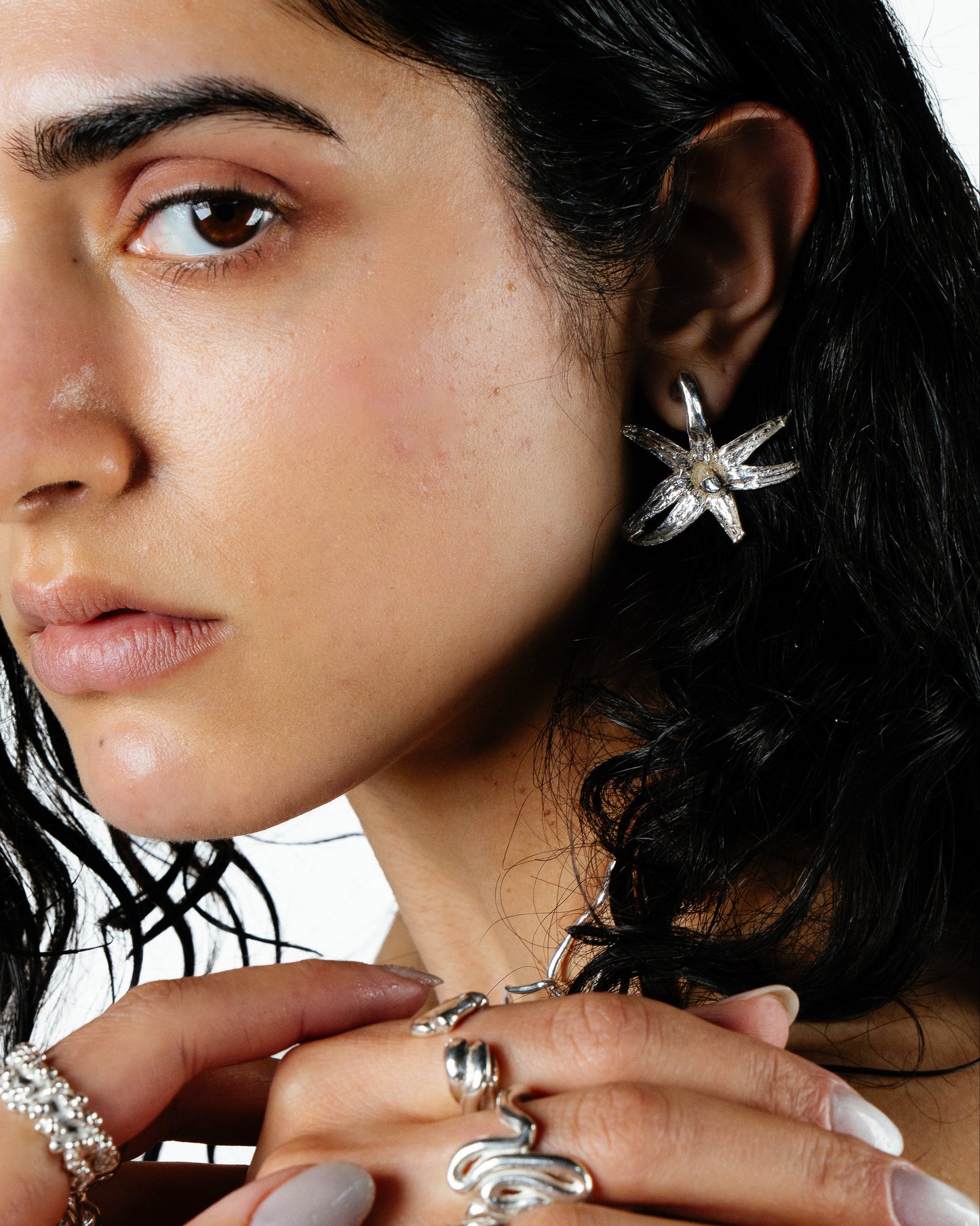 Tomato Earrings